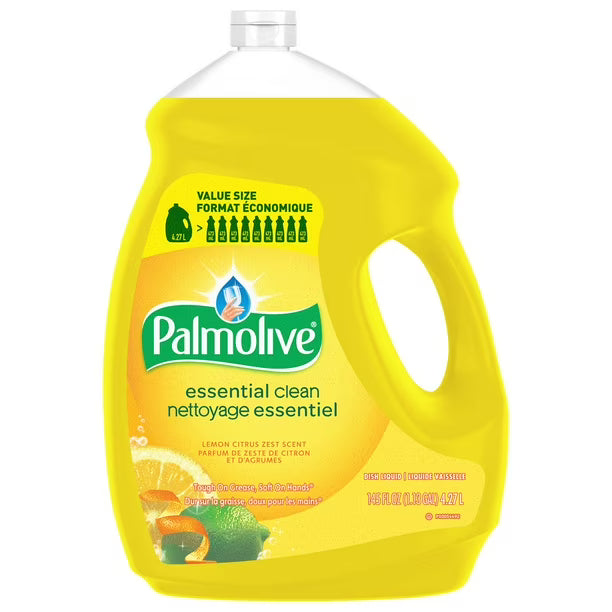 Palmolive Essential Clean Lemon Citrus Zest Scent - 145oz/4pk