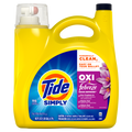 Tide Simply Oxi Boost + Febreze Odor Defense 115 Loads Tough On Stains And Odors Febreze Sunny Breeze Scent - 162oz/4pk