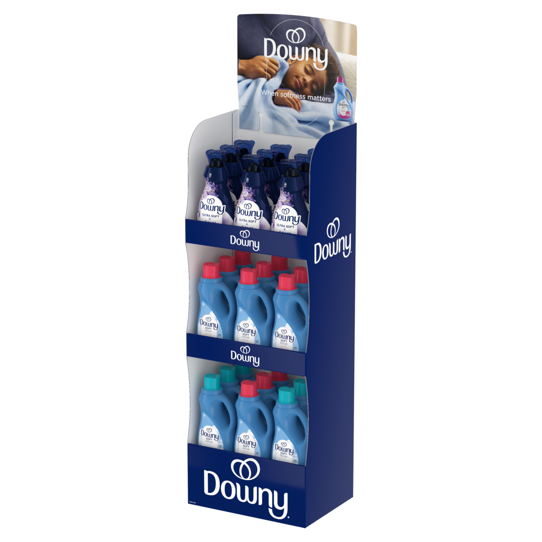 Downy Display LFE AF CC Inf FD3S - (26oz-44oz)/27pk