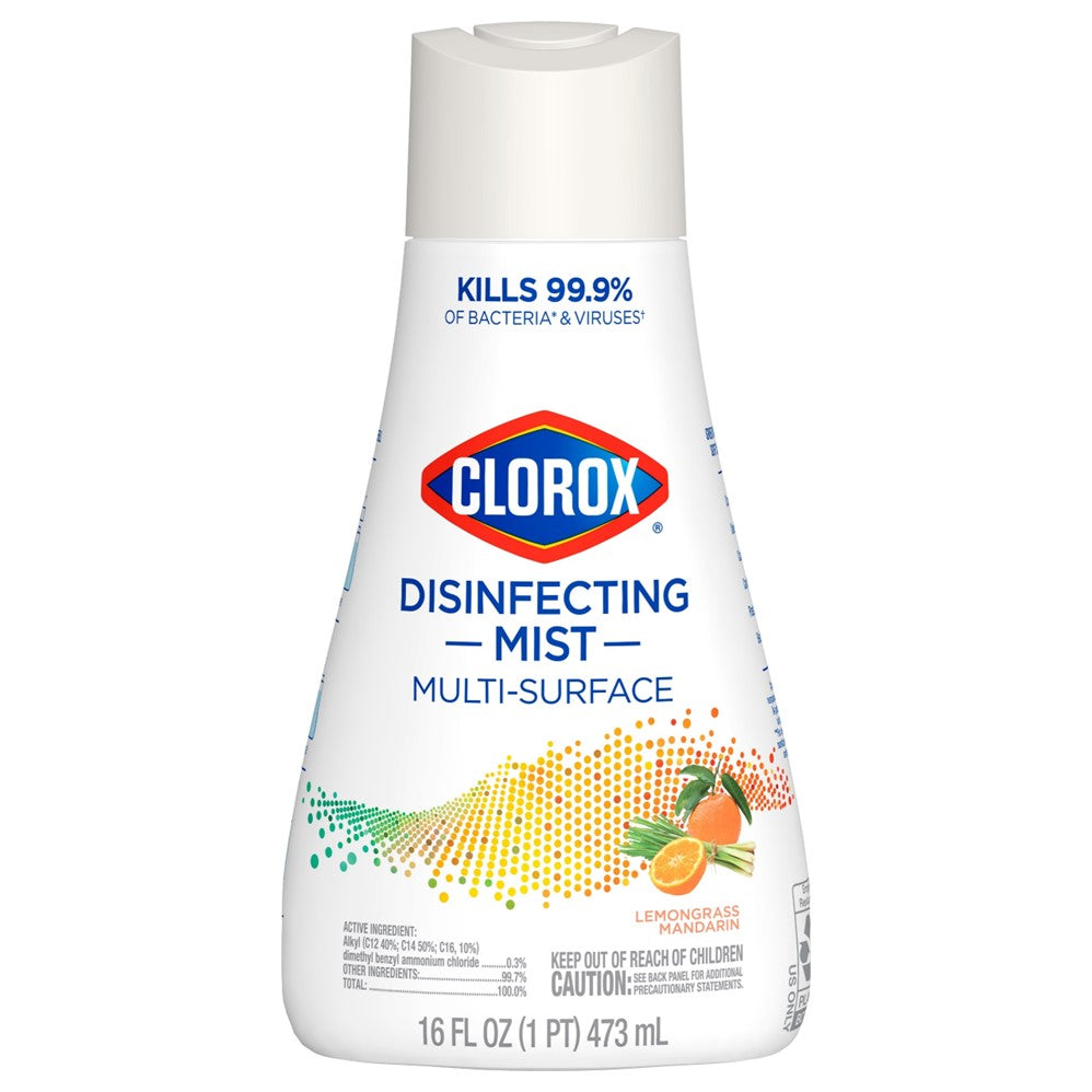Clorox Disinfecting Mist Refill Lemongrass Mandarin - 16oz/6pk