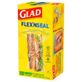 Glad Flex'N Seal Food Storage Sandwich - 100ct/4pk