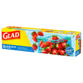 Glad Freezer Zipper Gallon - 15ct/12pk