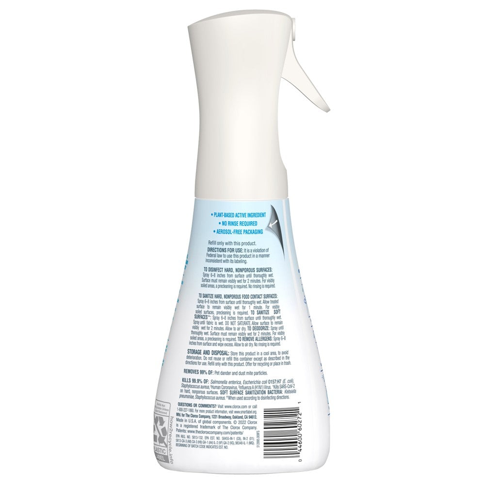Clorox Disinfecting Mist Free & Clear Of Fragrances & Dyes - 14oz/6pk