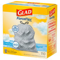Glad Tall Kitchen Drawstring Fresh Clean Odor Shield 13 Gallon - 110ct/3pk