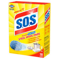 S.O.S. Steel Wool Soap Pads - 18ct/6pk