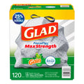 Glad ForceFlex 13 Gal Tall Kitchen Bags with Gain Odorshield - 120ct/1pk