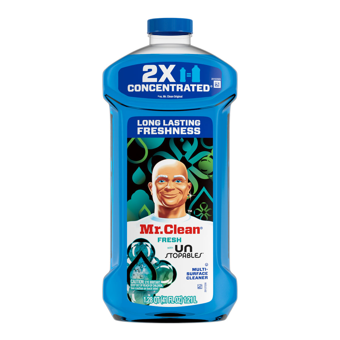 Mr. Clean All Purpose Cleaner  Floor Cleaner For Mopping Cleaning Liquid Unstopables - 41oz/4pk