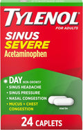 Tylenol Sinus Severe Day Non-Drowsy Caplets - 24ct/48pk