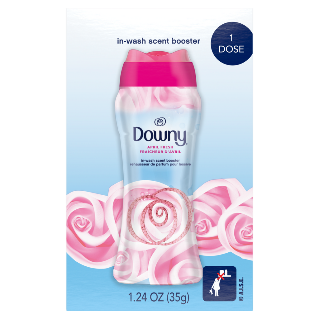 Downy In-Wash Laundry Scent Booster Beads April Fresh Scent - 1.24oz/24pk