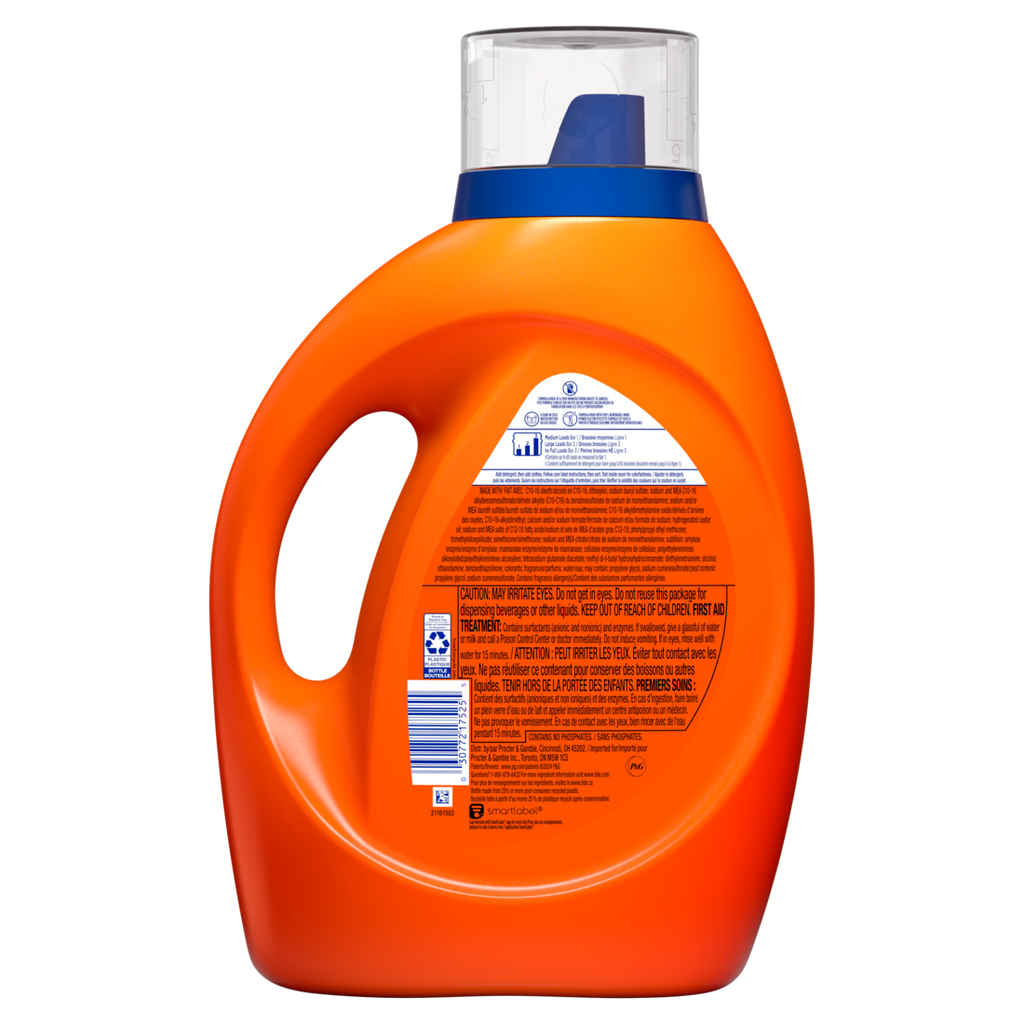 Tide Ultra Odor Defense Plus Oxi Liquid Laundry Detergent 65 Loads Advanced Odor And Stain Fighting Laundry Detergent Liquid - 92oz/4pk
