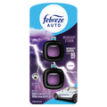 Febreze Auto Air Freshener Odor-Fighting Automotive Vent Clip Midnight Scent - (2x0.07)oz/8pk