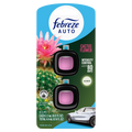 Febreze Auto Air Freshener Odor-Fighting Automotive Vent Clip Cactus Flower Scent - (2x0.07)oz/8pk