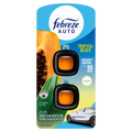 Febreze Auto Air Freshener Odor-Fighting Automotive Vent Clip Tropical Beach Scent - (2x0.07)oz/8pk