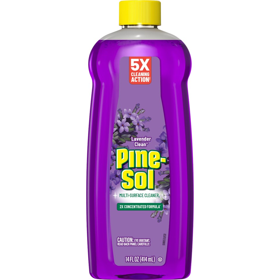 Pine-Sol Multi-Surface Cleaner Lavender Clean Citric Acid Formula - 14oz/12pk