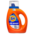 Tide Ultra Oxi Boost Liquid Laundry Detergent 26 Loads Advanced Stain Remover Laundry Detergent Liquid With Extra Oxi Power - 37oz/6pk
