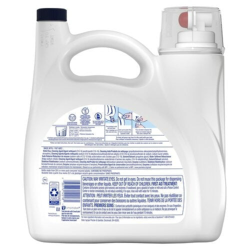 Tide Plus Hygienic Clean Free Detergent 94 loads - 132oz/4pk