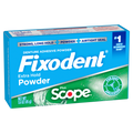 Fixodent Extra Hold Plus Scope Denture Powder Adhesive - 1.6oz/24pk