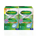 Polident Rapid Clean Dental Cleanser Tablets - (2x102)ct/1pk