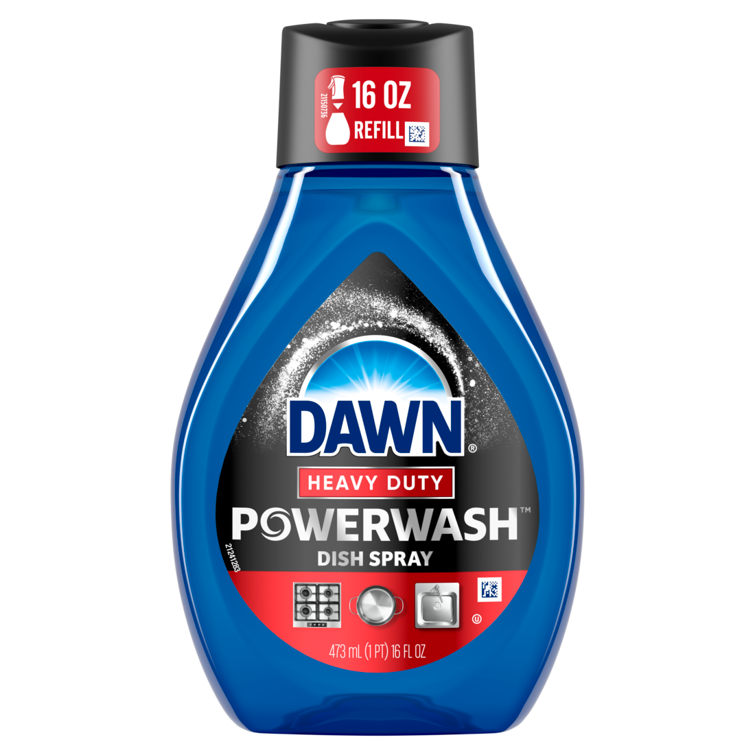 Dawn Powerwash Heavy Duty Dish Spray All-Purpose Cleaner And Degreaser Refill - 16oz/6pk