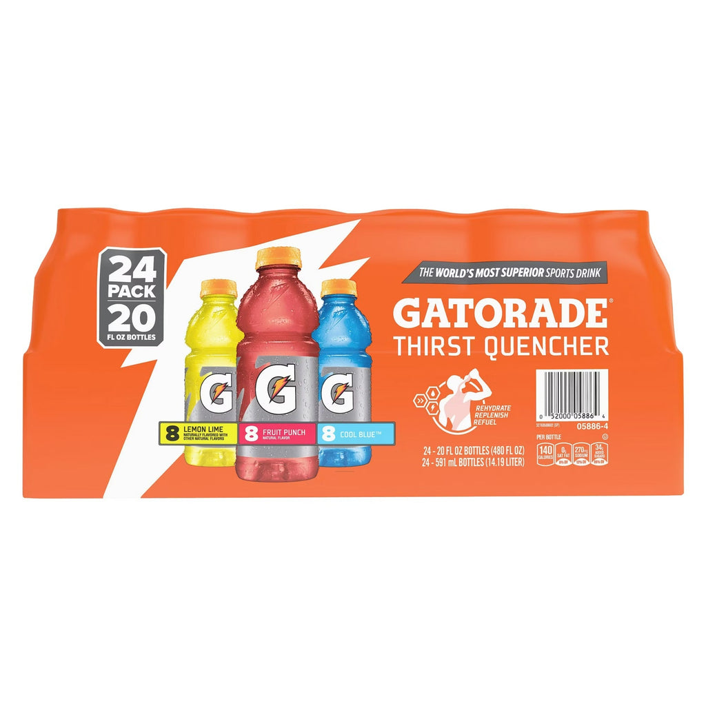 Gatorade Sports Drinks Variety Pack G Series - 20oz/24pk