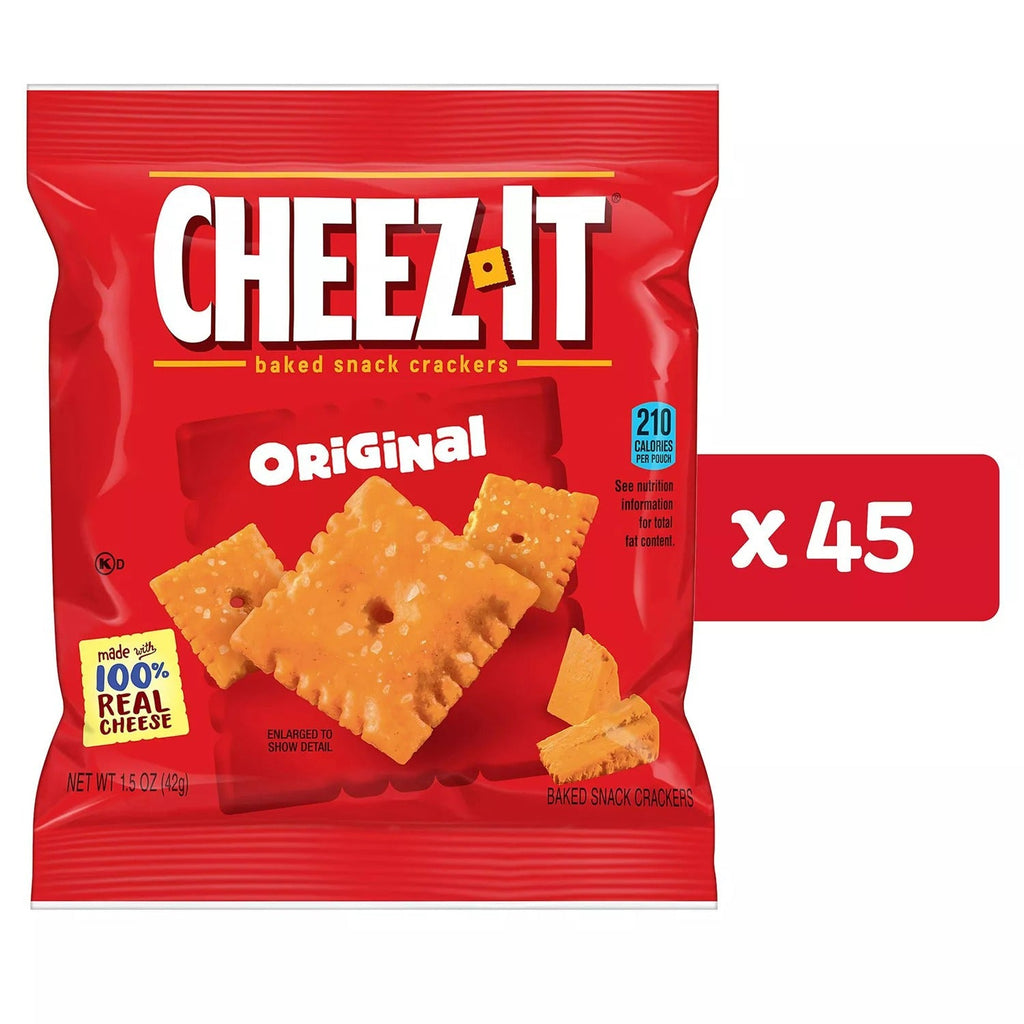 Cheez-It Baked Snack Crackers - 1.5oz/45pk