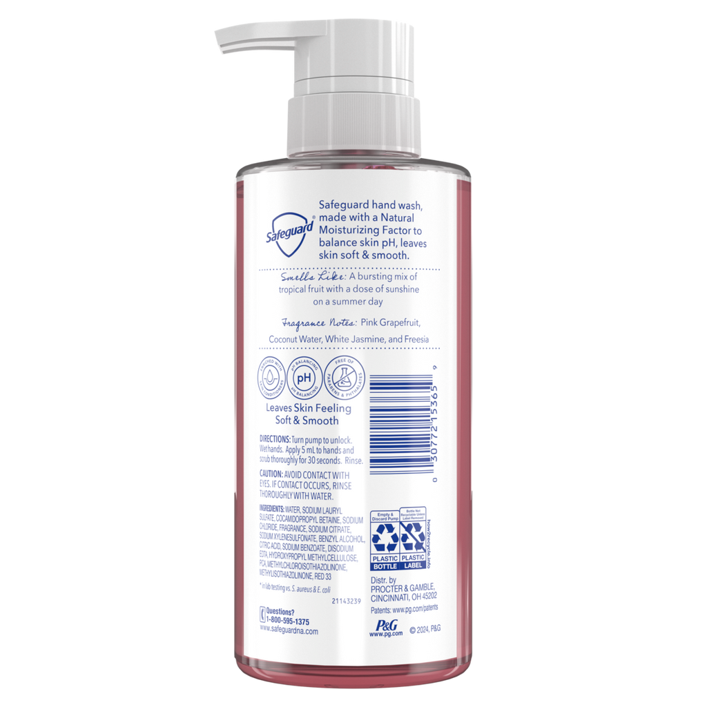 Safeguard Hand Wash Sun Seeker - 10.1oz/4pk
