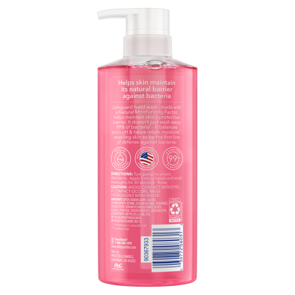 Safeguard Hand Wash - Sun Seeker - 15.5oz/4pk