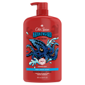 Old Spice Cleansing Body Wash For Men 24/7 Shower Clean With Lasting Scent 2-in-1 Face And Body Wash Rich Lather Krakengard Deep Ocean Scent - 33.4oz/4pk
