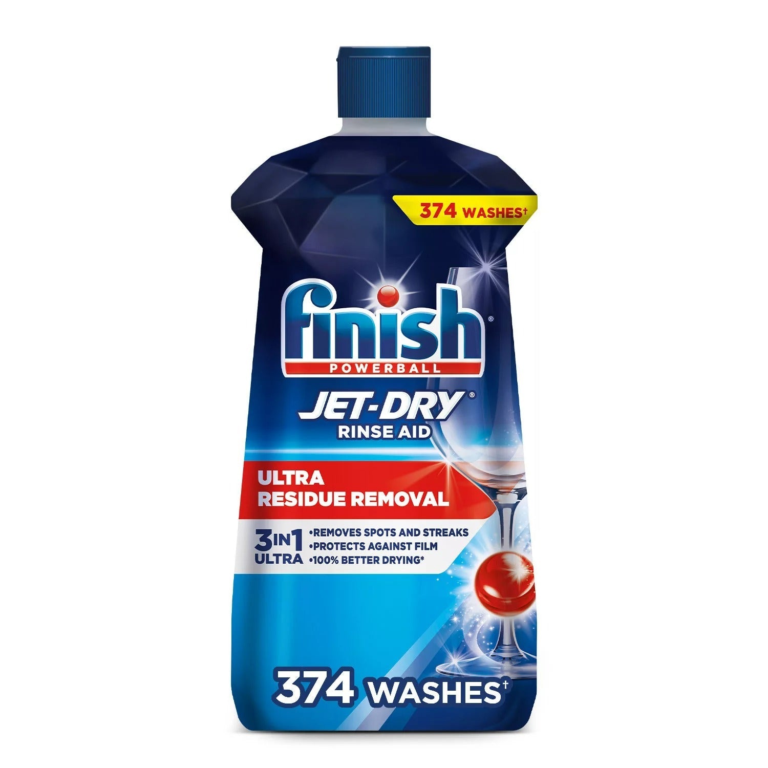 Finish Jet-Dry Rinse Aid - 38oz/1pk