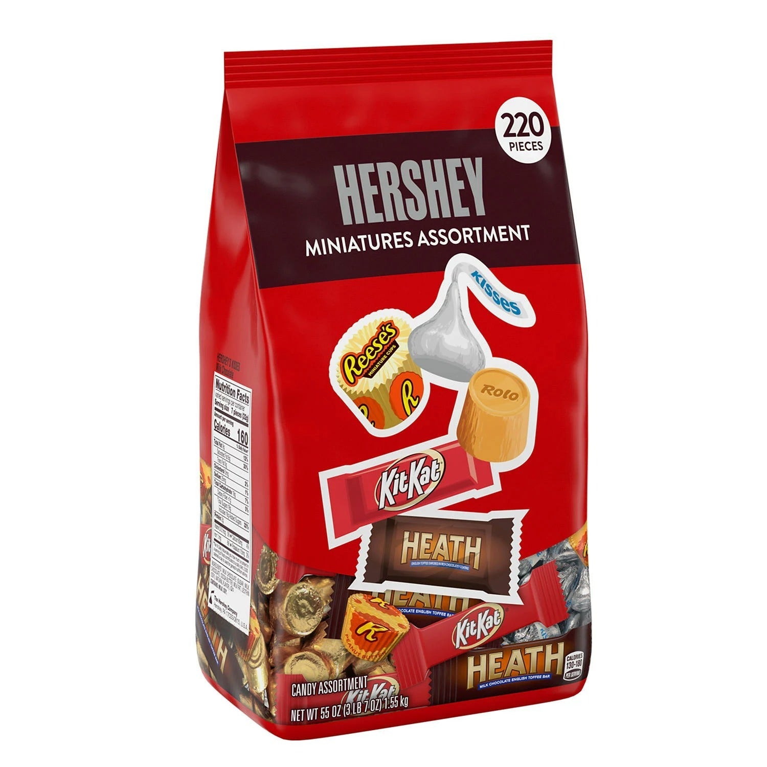 Hershey's Minis Variety Pack Chocolate Candy - 220ct/1pk