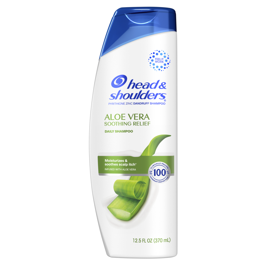 Head & Shoulders 2-in-1 Dandruff Shampoo And Conditioner Anti-Dandruff Treatment Aloe Vera For Soothing Scalp Relief Paraben Free - 12.5oz/6pk