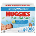 Huggies Natural Care Baby Wipes Cucumber and Green Tea - 1088ct/1pk