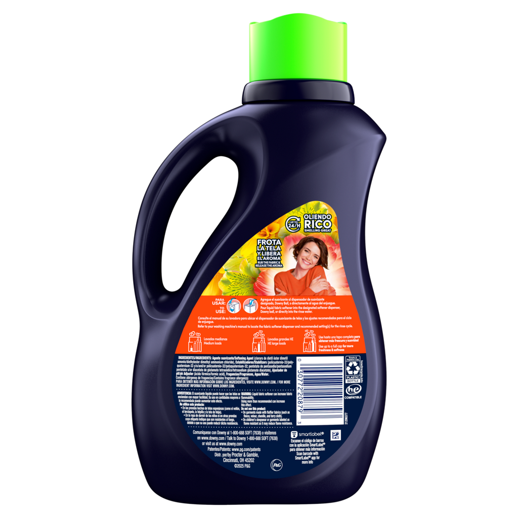 Downy Intense Fabric Softener Liquid Purity Scent 105 Loads In-Wash Liquid Fabric Softener And Laundry Conditioner - 77oz/4pk