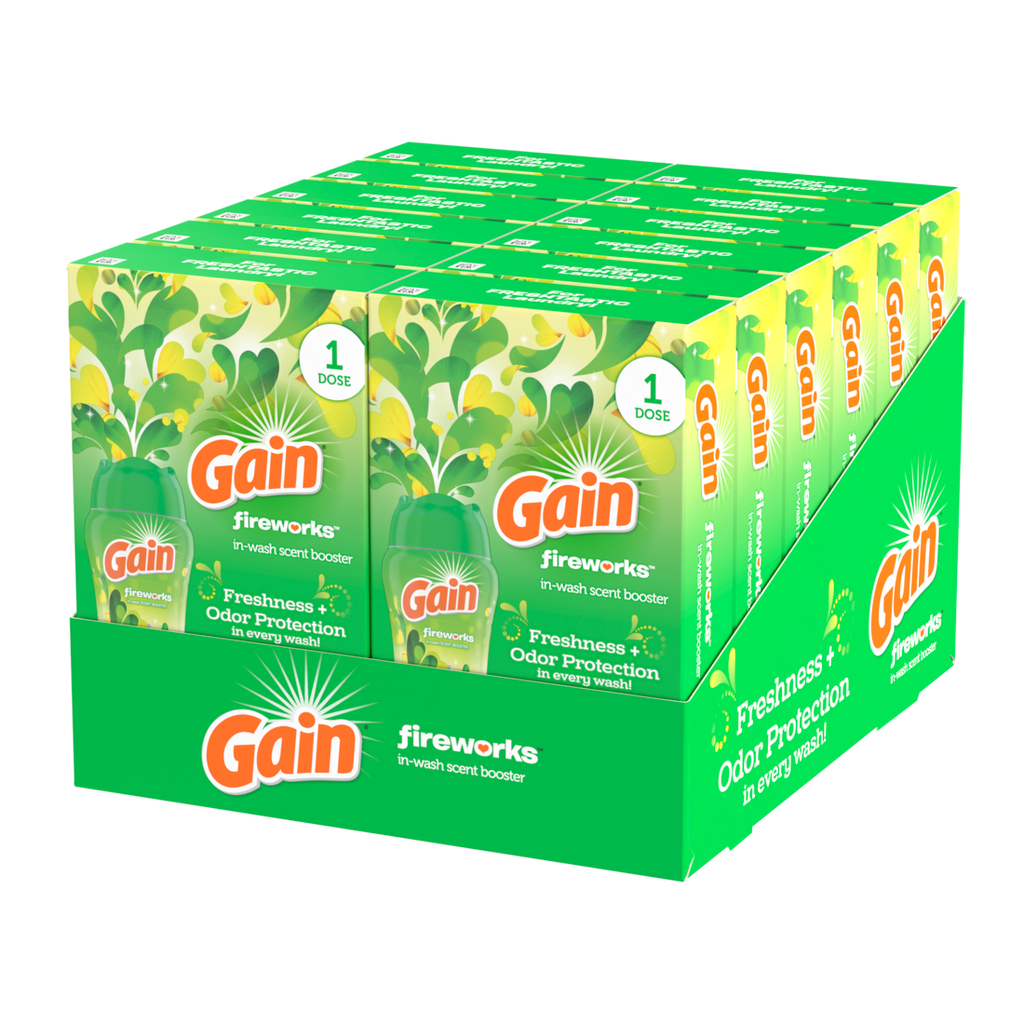 Gain Fireworks In-Wash Scent Booster Beads Original Scent 1 Use - 1ct/24pk