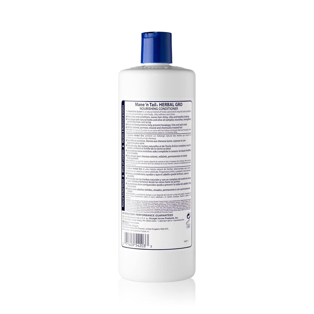 Mane'n Tail Herbal Gro Conditioner - 27.05oz/6pk