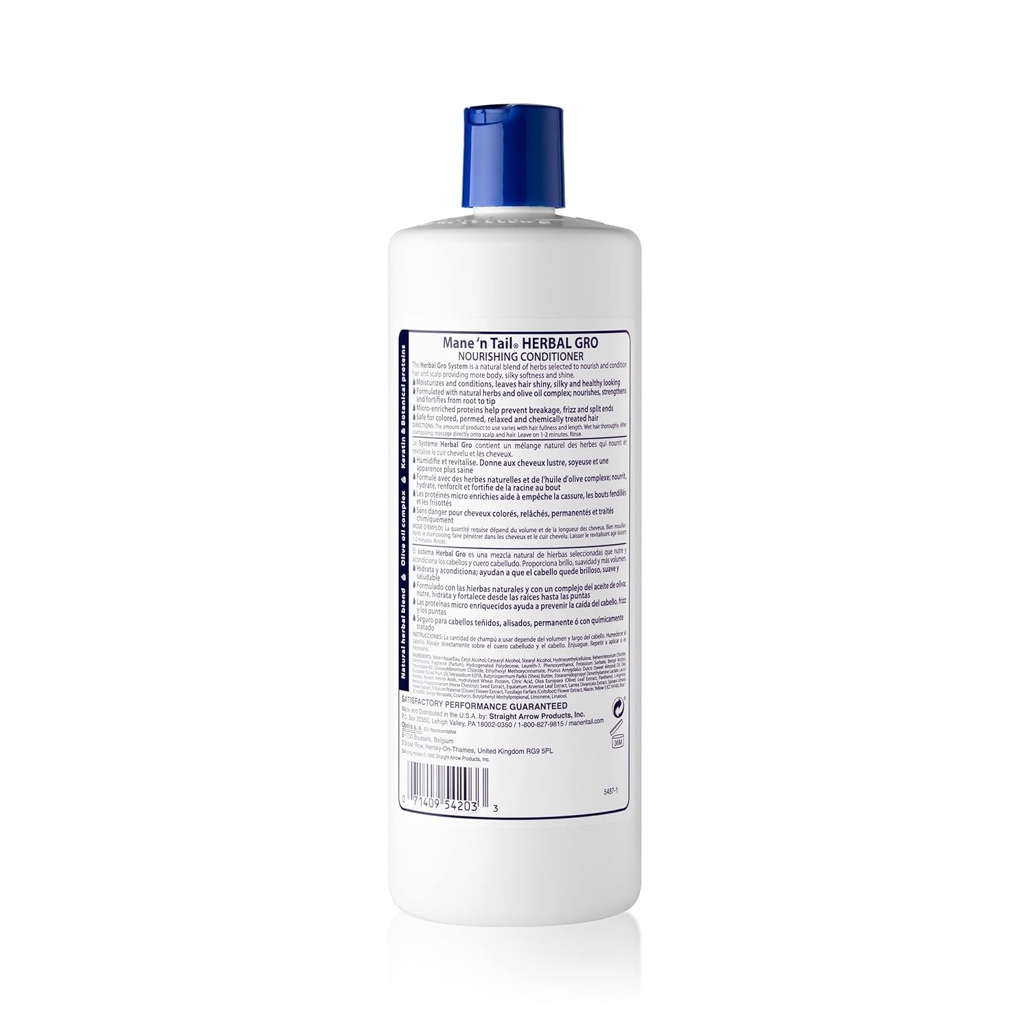 Mane'n Tail Herbal Gro Conditioner - 27.05oz/6pk