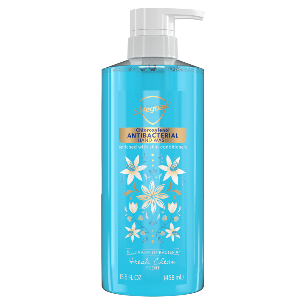 Safeguard Antibacterial Hand Soap Fresh Clean Scent - 15.5oz/4pk