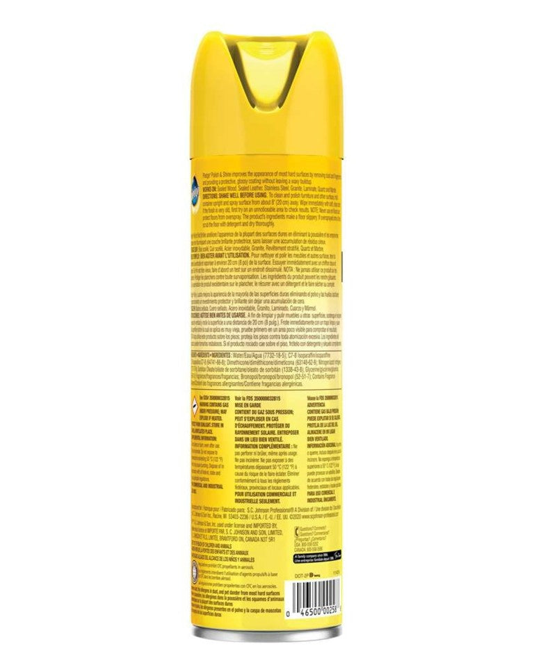 Pledge Furniture Sprau Polish & Shine Lemon - 14.2oz/6pk