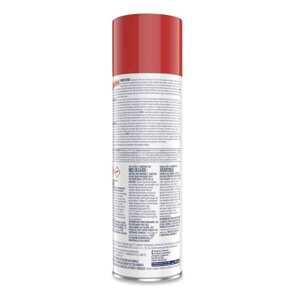 Windex Foaming Glass Aerosol - 19.7oz/6pk