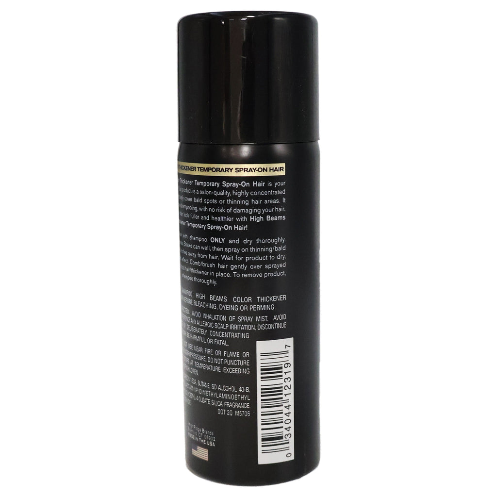 High Beams Color Thickener Jet Black - 2.7oz/6pk