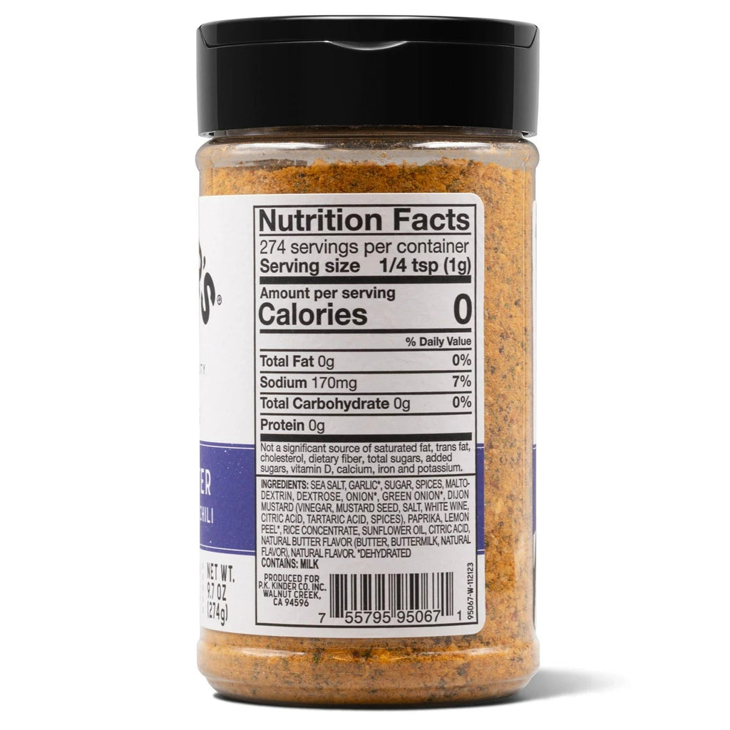 Kinder's Cowboy Butter Seasoning - 9.7oz/1pk
