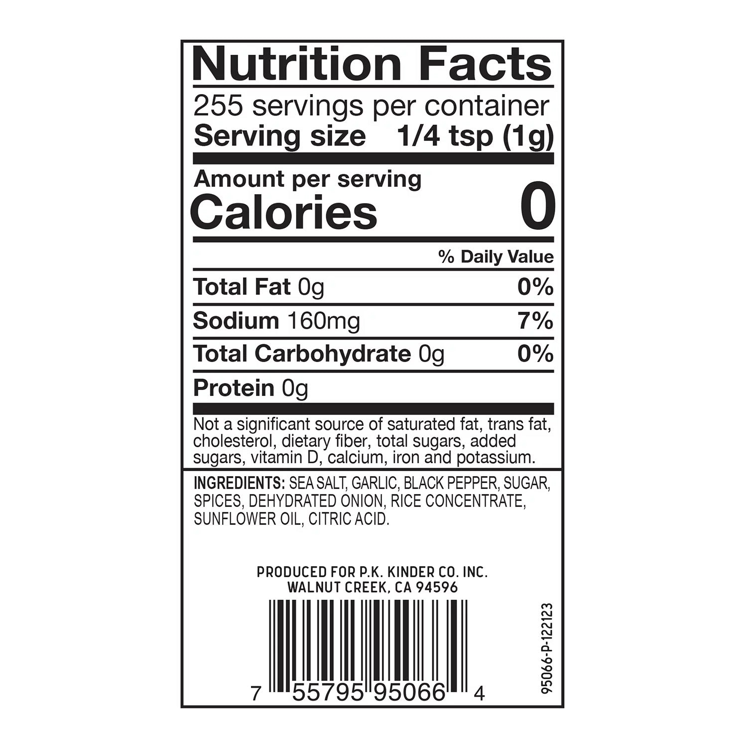 Kinder's Butcher's Burger Blend Seasoning - 9oz/1pk