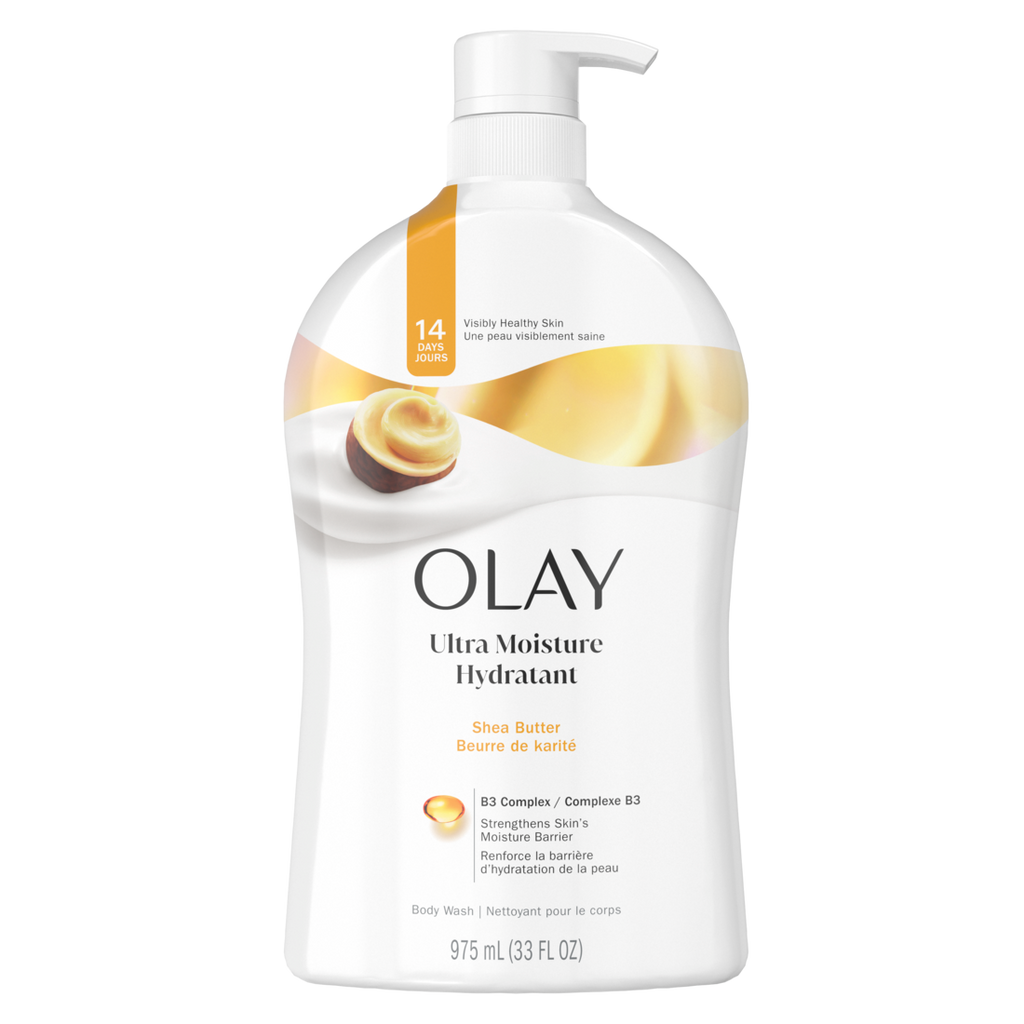Olay Ultra Moisture Shea Butter Body Wash - 33oz/4pk