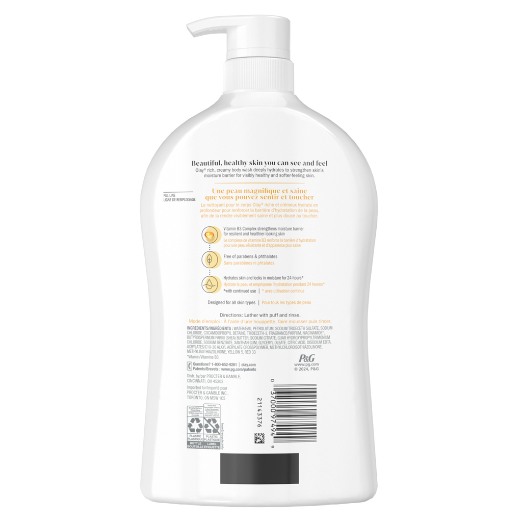 Olay Ultra Moisture Shea Butter Body Wash - 33oz/4pk