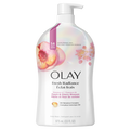 Olay Fresh Outlast Paraben Free Body Wash with Energizing Notes of Peach and Cherry Blossom - 33oz/4pk