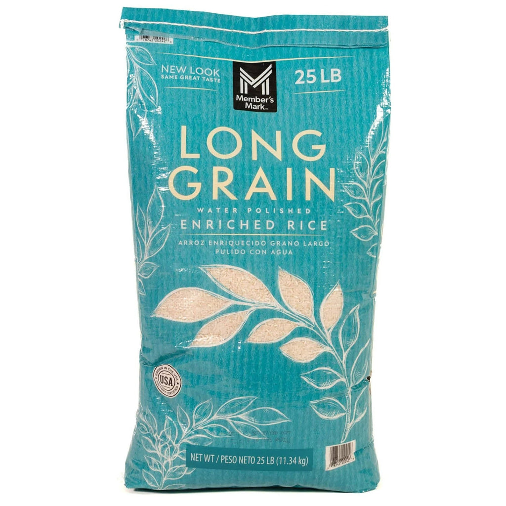 Member's Mark Long Grain White Rice - 25lbs/1pk