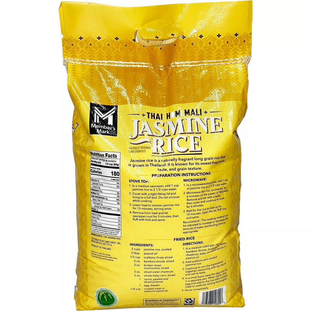 Member's Mark Thai Jasmine Rice - 25lb/1pk