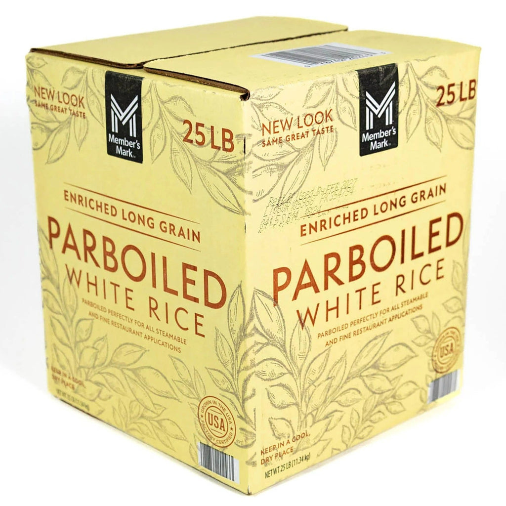 Members Mark Parboiled White Rice - 25lbs/1pk