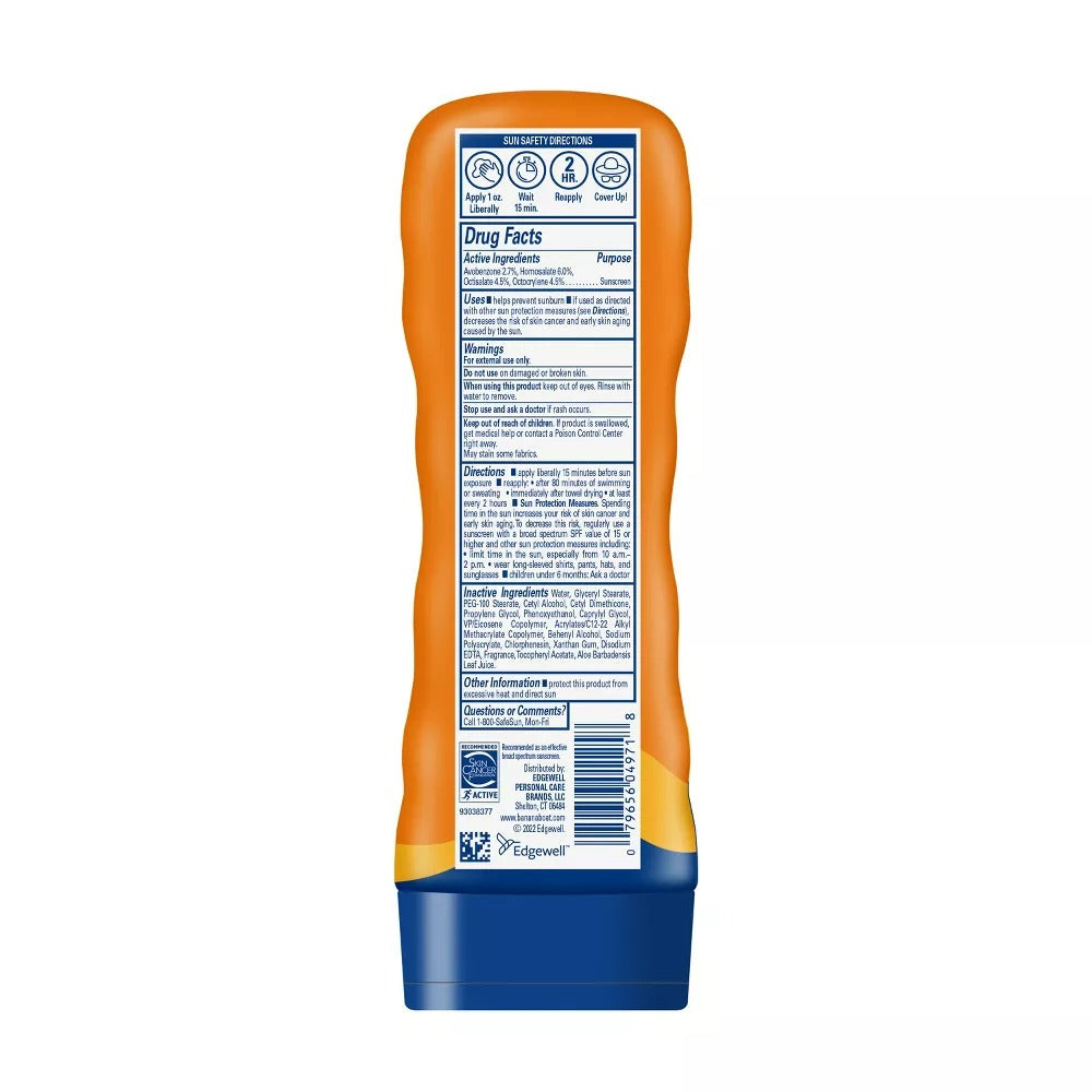 Banana Boat Ultra Sport Sunscreen Lotion SPF30 - 8oz/3pk