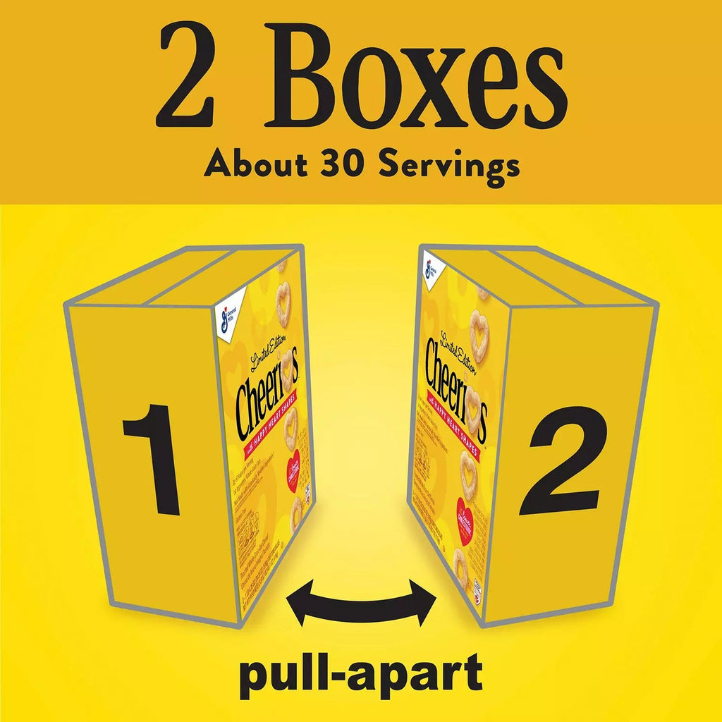 General Mills Cereal Whole Grain Cheerios - 20.35oz/2pk